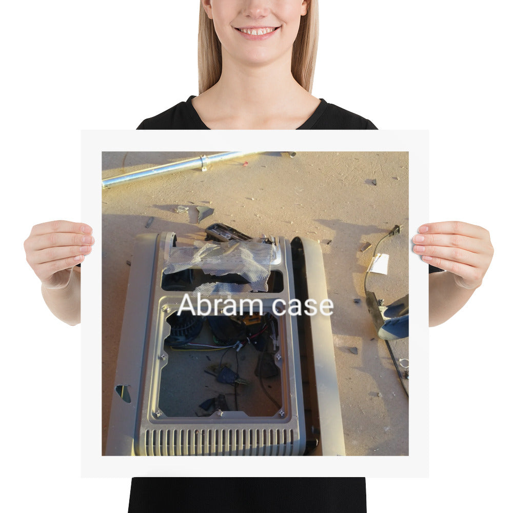 Abram Case branded Poster