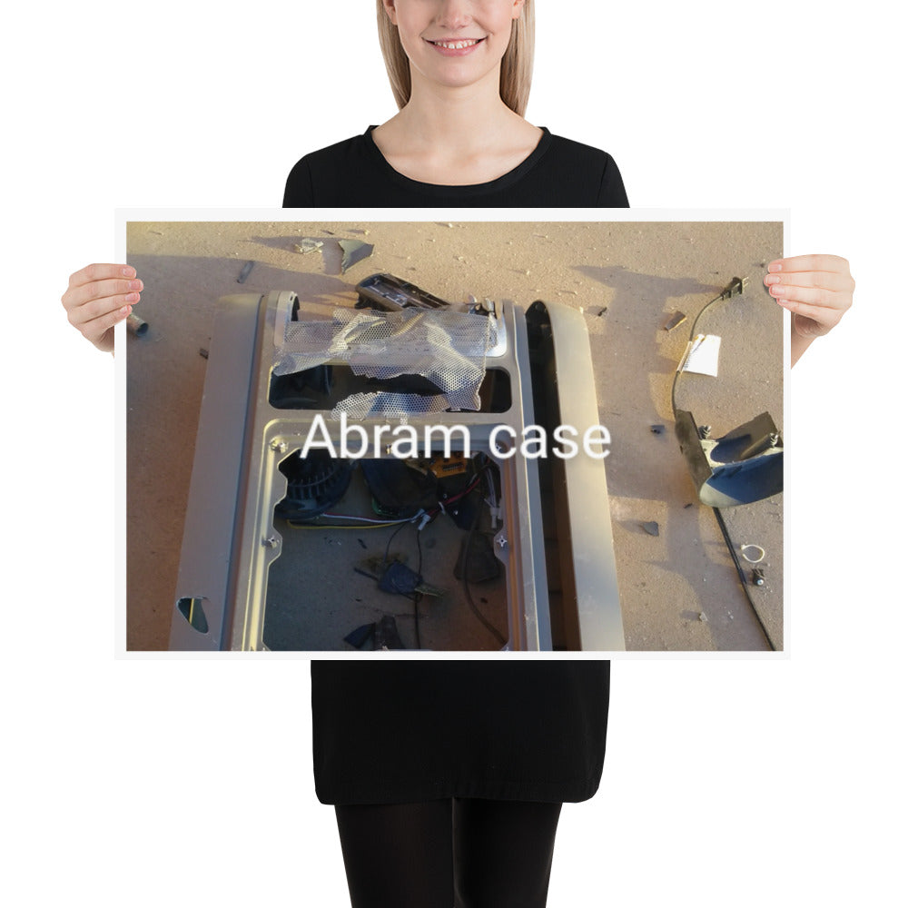 Abram Case branded Poster