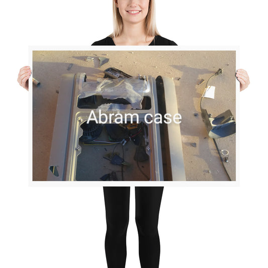 Abram Case branded Poster